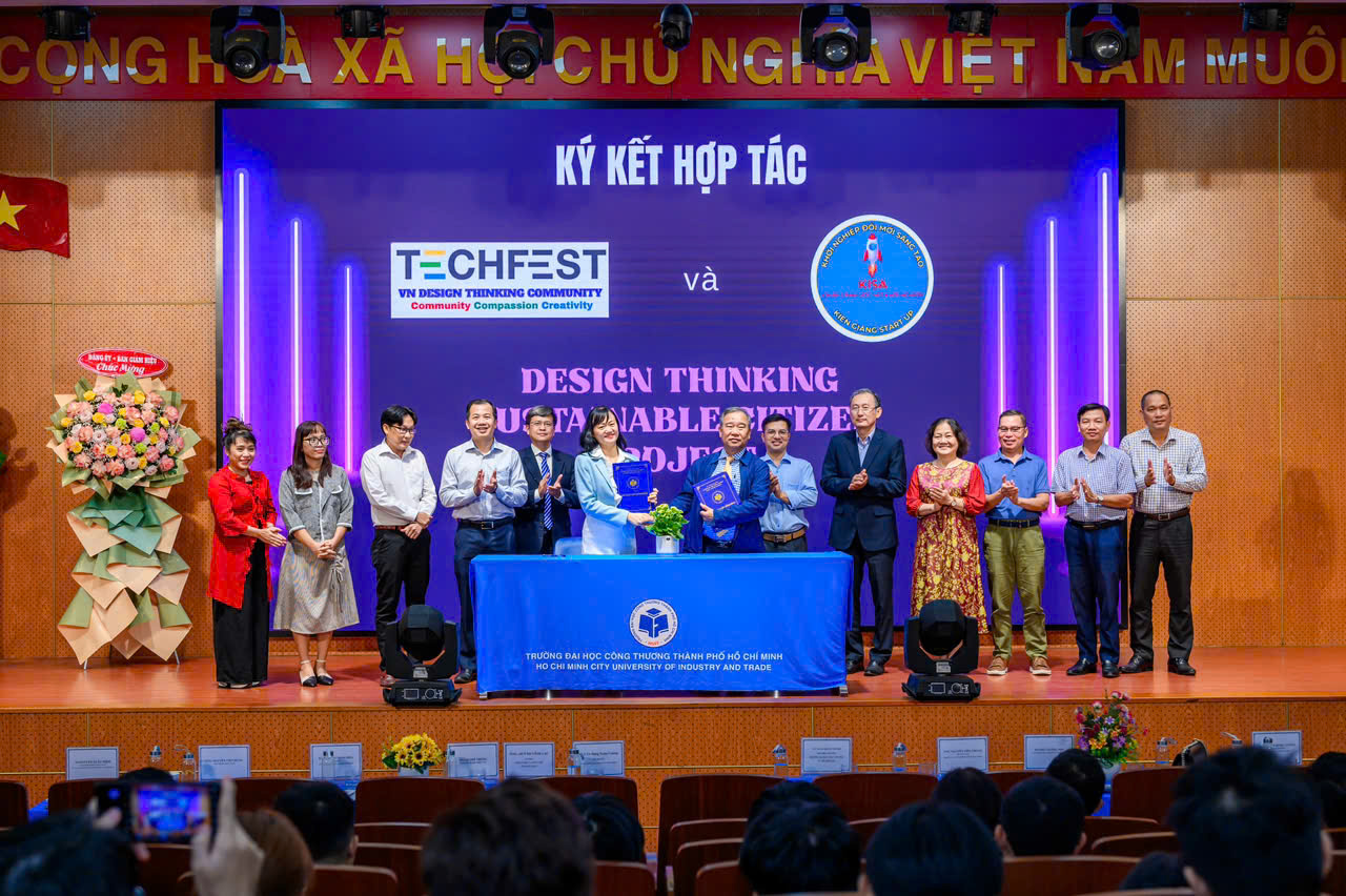 Ký kết hợp tác giữa Cộng đồng Design Thinking VN & Hội Khởi nghiệp Đổi mới sáng tạo Kiên Giang (KISA)