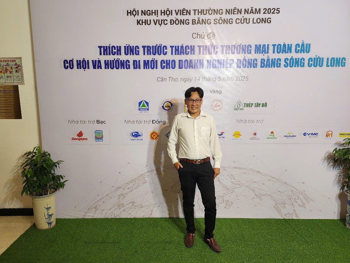 Đoàn đại biểu Hiệp hội Doanh nghiệp tỉnh Kiên Giang có mặt và tham gia các hoạt động đầu tiên của sự kiện