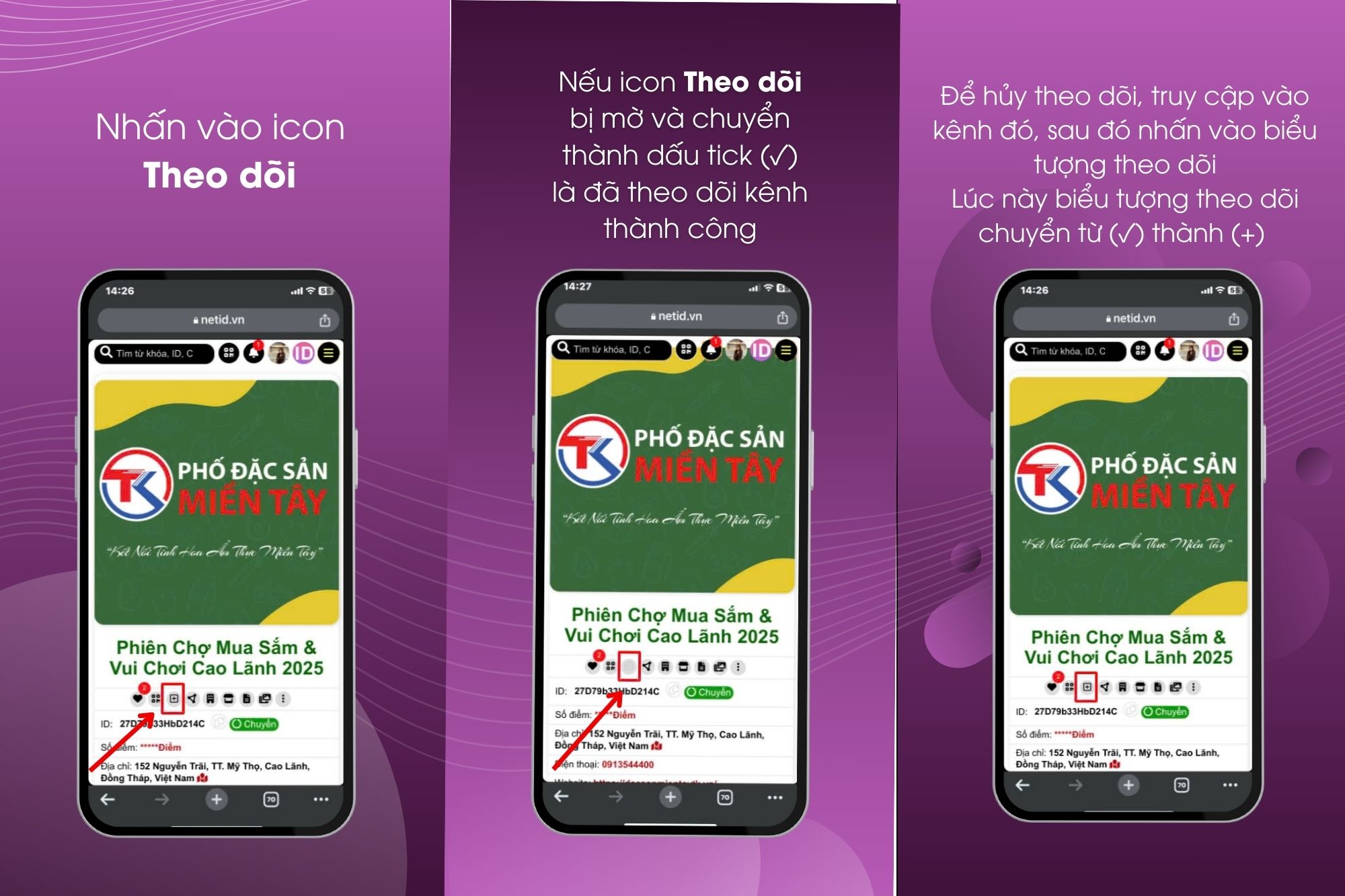 Hướng Dẫn Theo Dõi Hủy Theo Dõi Kênh