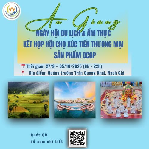 Ngày Hội Du Lịch - Ẩm Thực - Thương Mại Rạch Giá 2025