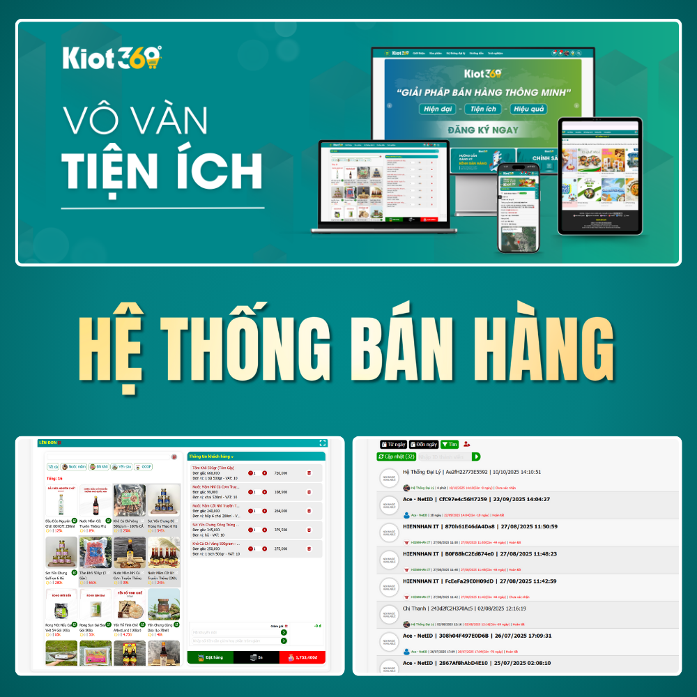 Kênh NetID Hệ Thống Bán Hàng
