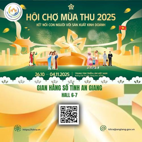 Gian Hàng Số Tỉnh An Giang | Hội Chợ Mùa Thu Lần Thứ Nhất – Năm 2025 Hà Nội