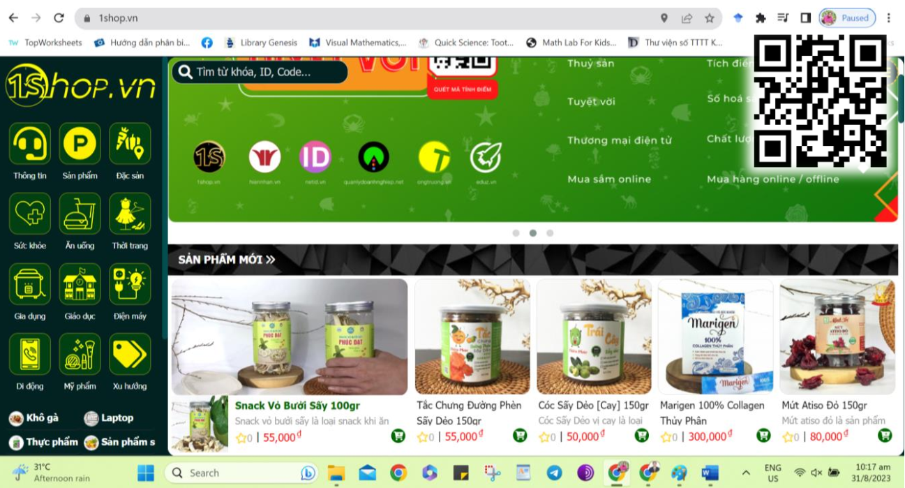 5. Mô hình sàn TMĐT