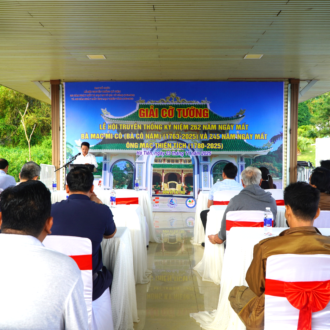 Hà Tiên Khai Mạc Giải Cờ Tướng Năm 2025