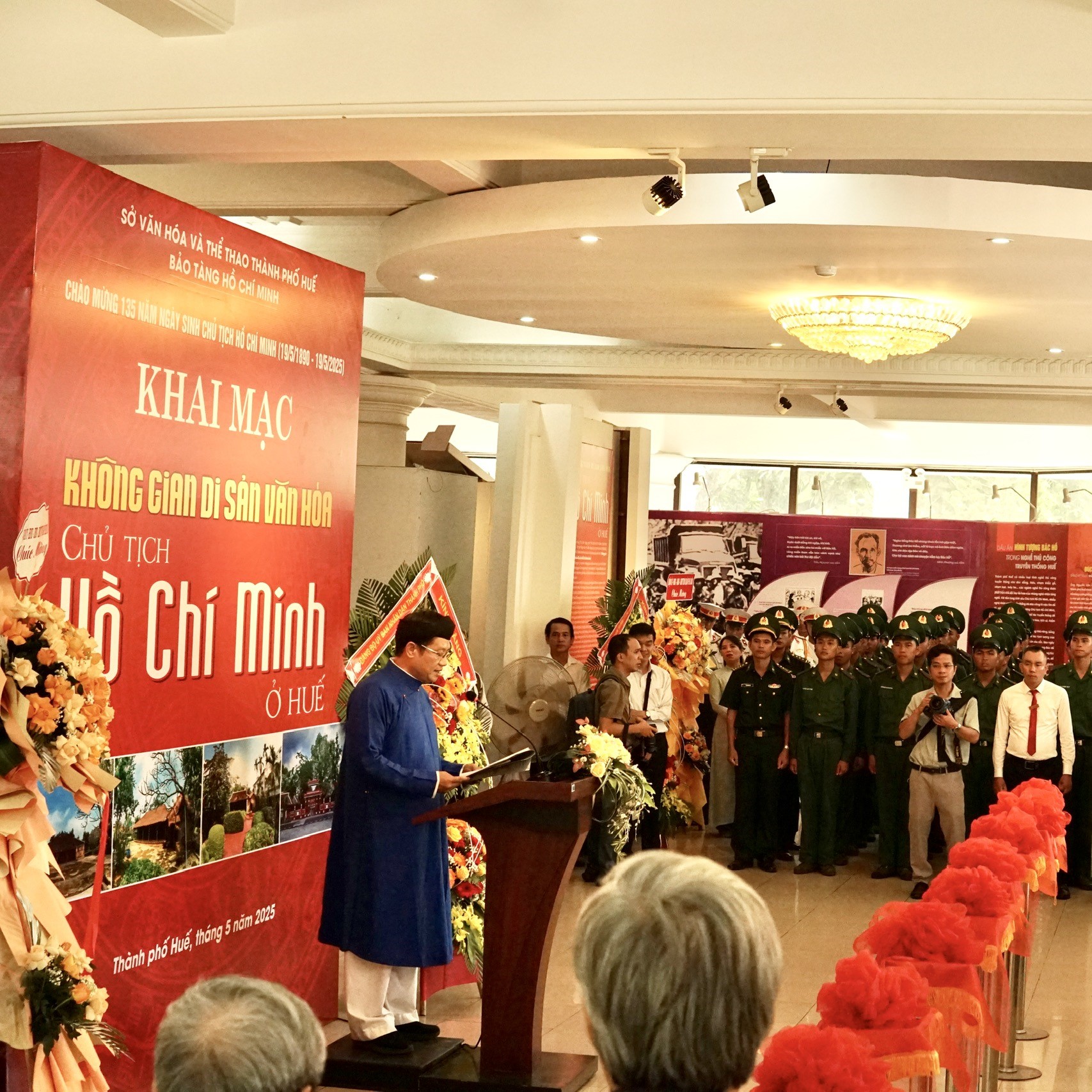 Bảo Tàng Hồ Chí Minh Thành Phố Huế Tổ Chức Khai Mạc Triển Lãm Không Gian Di Sản Văn Hóa Chủ Tịch Hồ Chí Minh Ở Huế