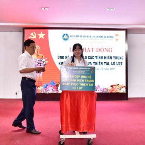 CIC Group: Vận Động 300 Triệu Đồng Ủng Hộ Đồng Bào Miền Trung