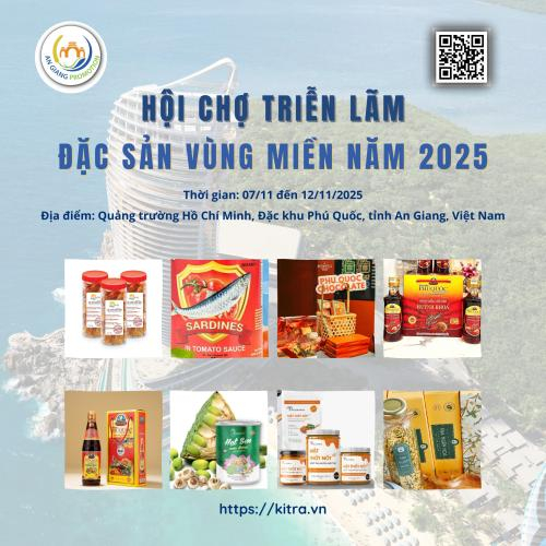 Gian hàng Số Tỉnh An Giang | Hội Chợ Triển Lãm Đặc Sản Vùng Miền 2025