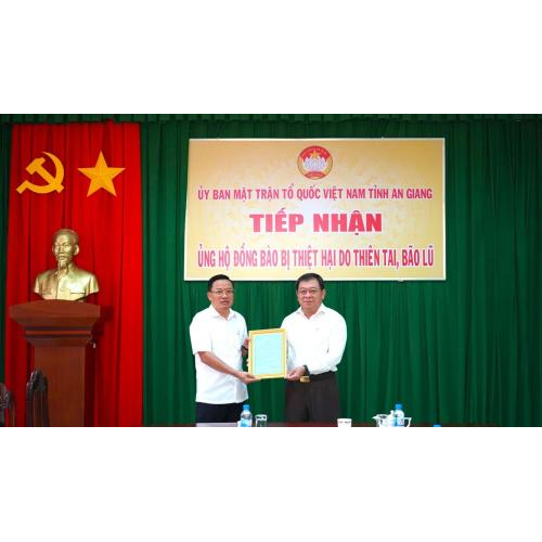 CIC Group ủng hộ đồng bào thiệt hại do thiên tai, bão lũ