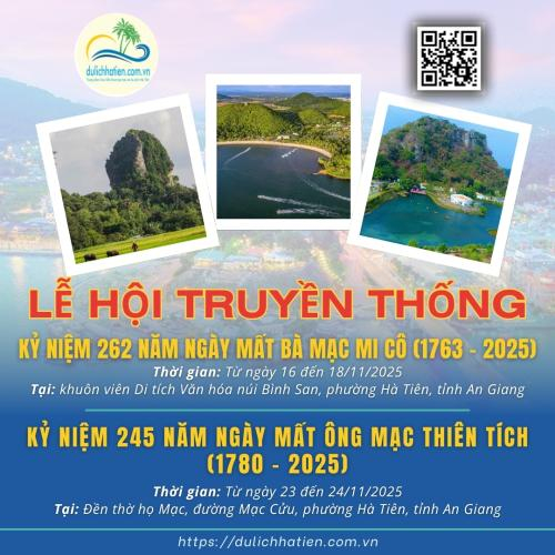 Lễ Hội Truyền Thống Hà Tiên 2025: Tri Ân Bà Mạc Mi Cô & Ông Mạc Thiên Tích | Kênh Số