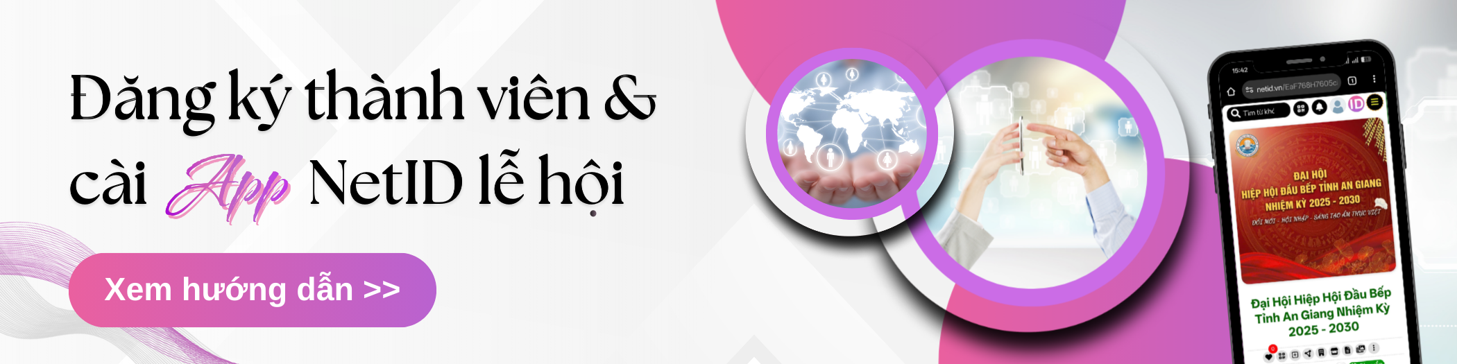 Đăng ký tham gia Kênh Đại hội Hiệp hội Đầu bếp An Giang, Nhiệm kỳ 2025-2030