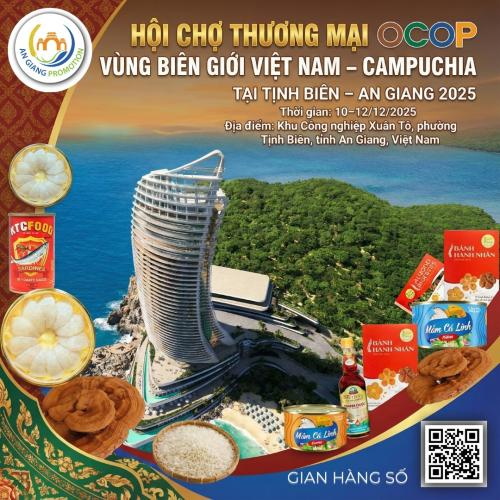 An Giang Digital Hub | OCOP Border Trade Fair Vietnam - Cambodia 2025