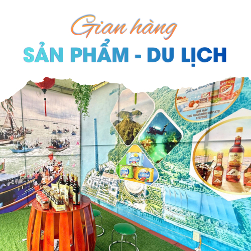 Gian Hàng Du Lịch & Sản Phẩm OCOP An Giang Tại Lễ hội Nghinh Ông Lại Sơn 2025