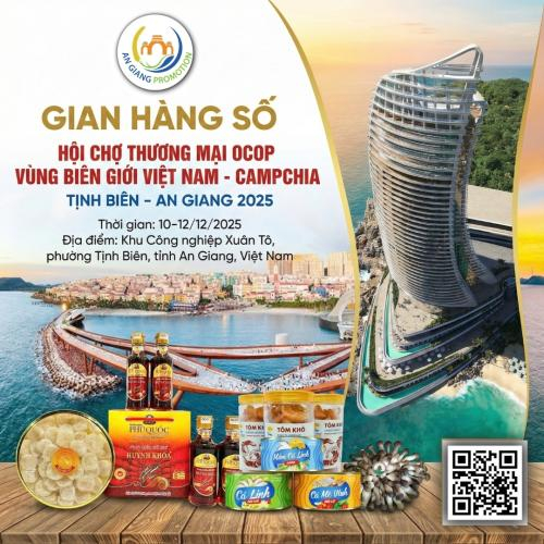 An Giang Digital Hub | OCOP Border Trade Fair Vietnam - Cambodia 2025