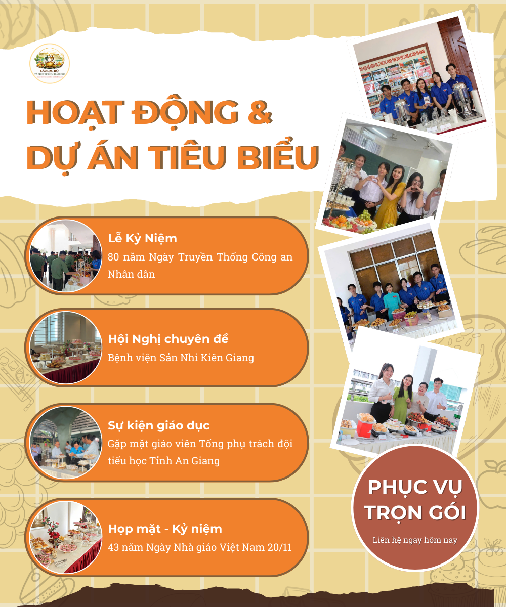 🎯 Hoạt động & Dự án thực tế