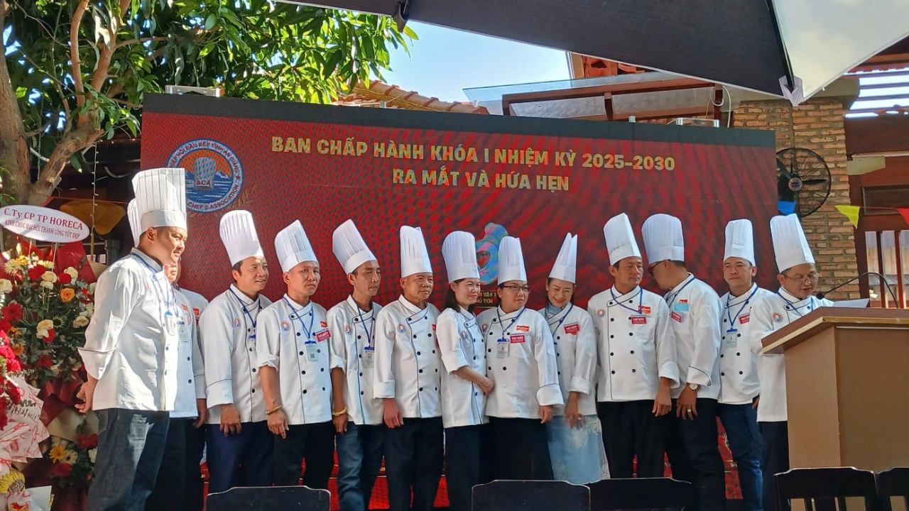 Ban Chấp hành Hiệp hội Đầu bếp tỉnh An Giang nhiệm kỳ 2025 – 2030