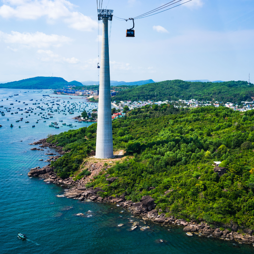 Cáp Treo Hòn Thơm – Hành Trình Trên Không Đầy Ấn Tượng