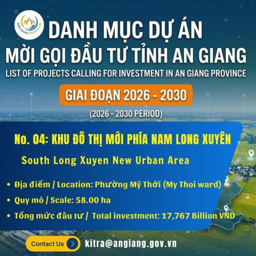 No. 04: Khu Đô Thị Mới Phía Nam Long Xuyên | Đầu Tư An Giang 2026–2030
