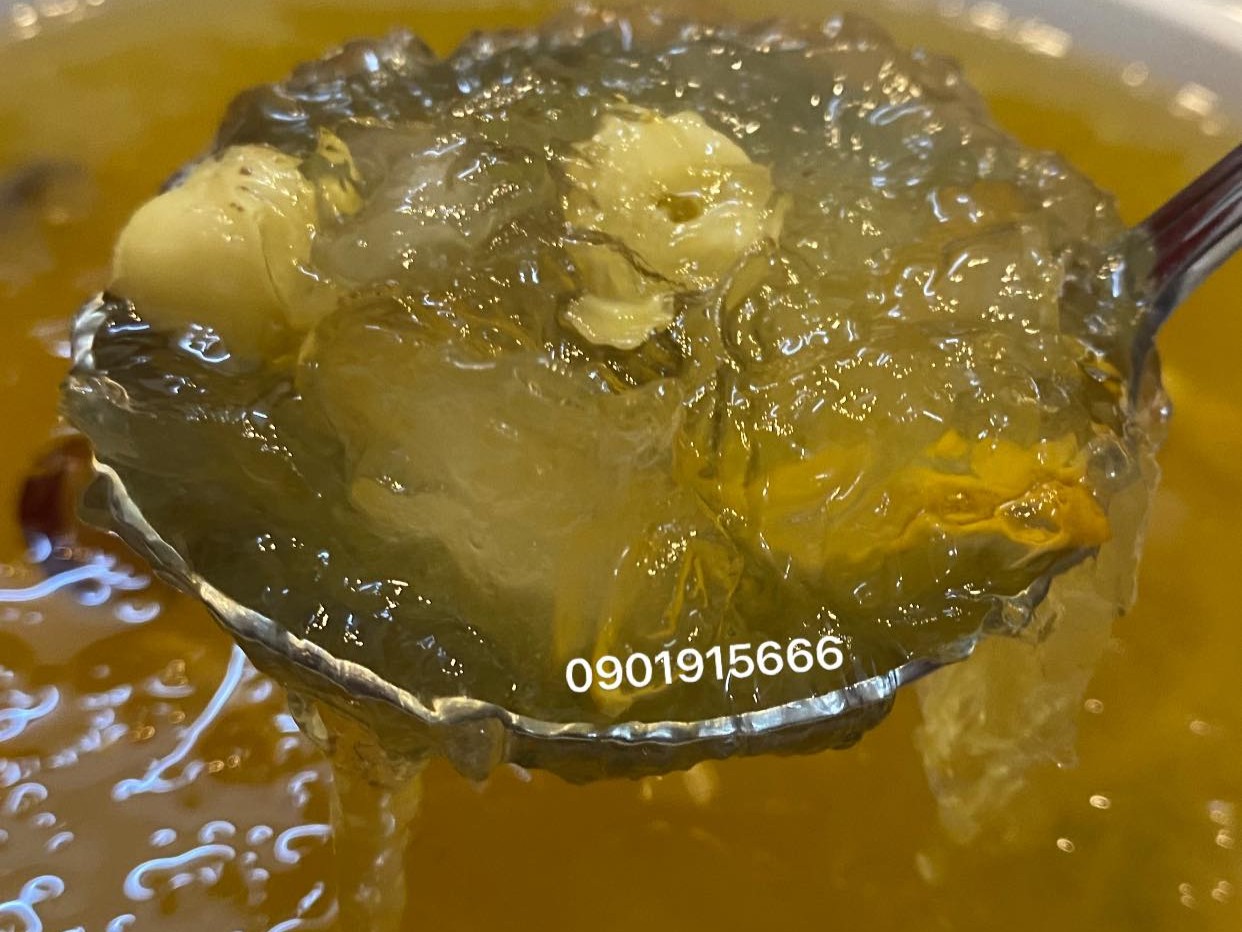 Bảo quản yến tinh chế đã ngâm hoặc đã chưng