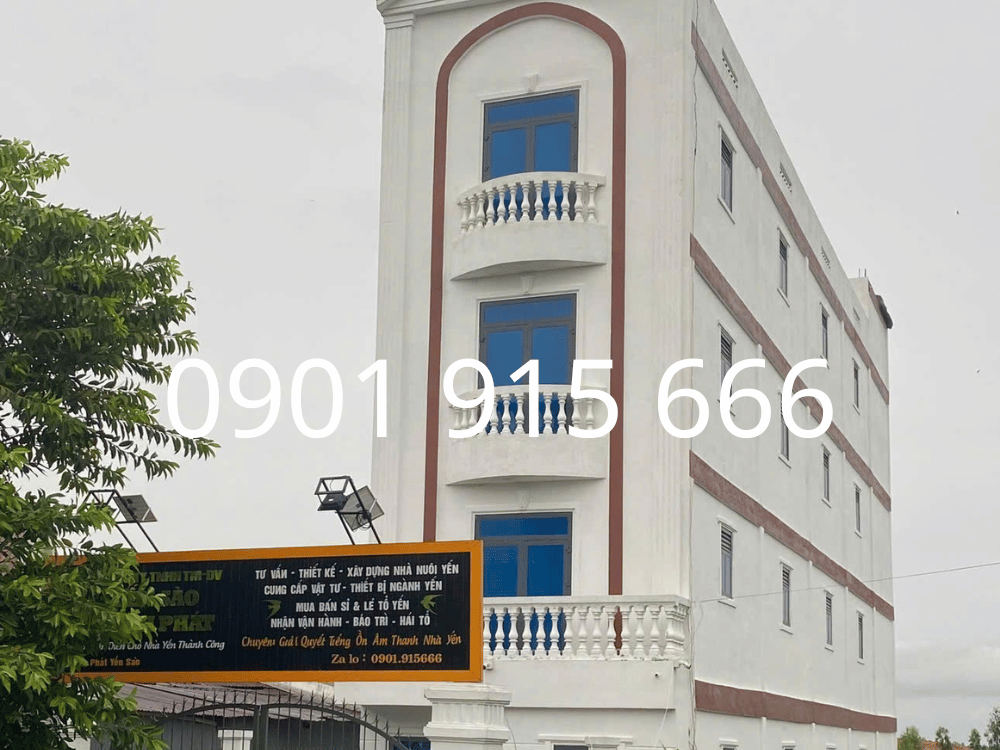 Tối ưu thời gian và chi phí xây nhà yến