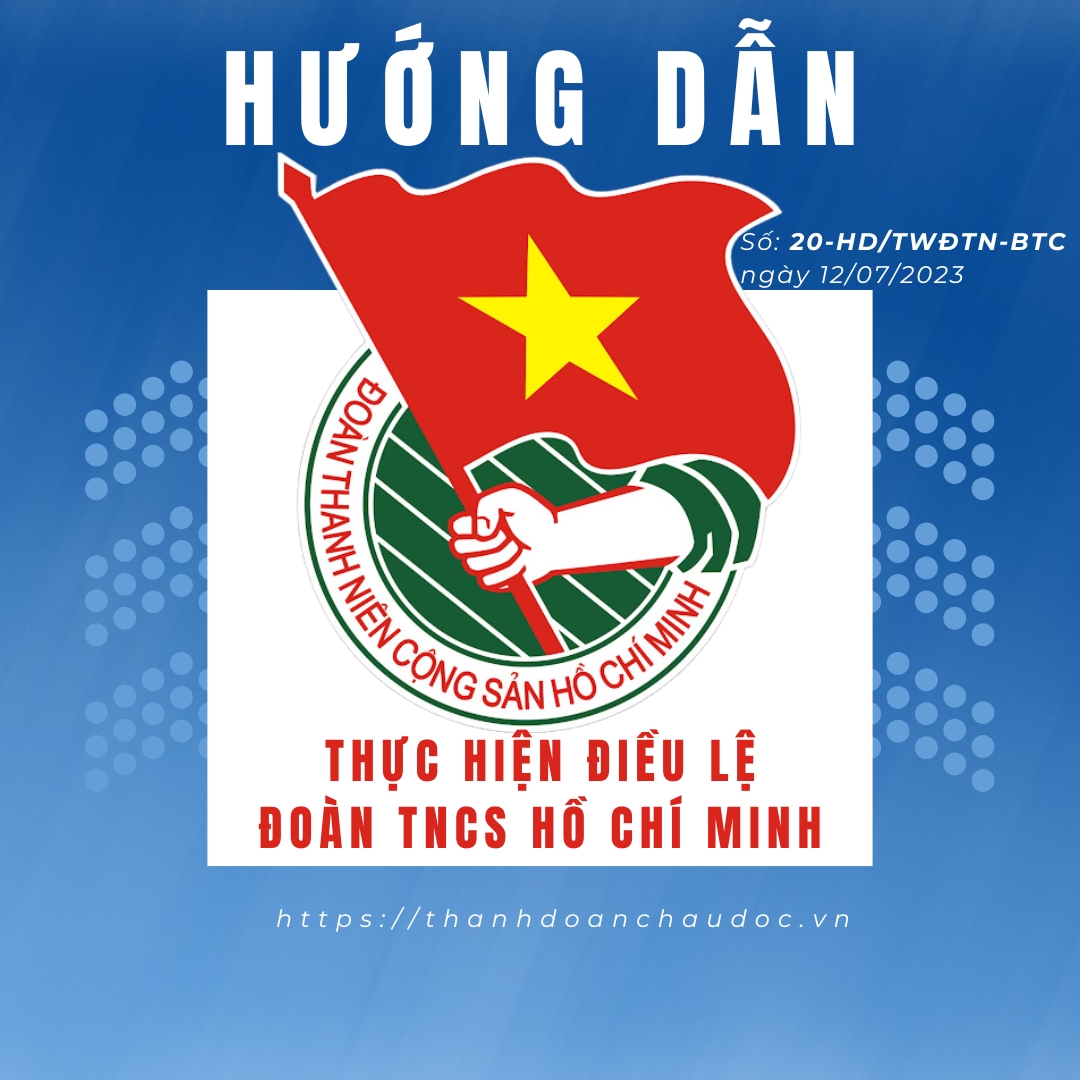 Hướng Dẫn Thực hiện Điều lệ Đoàn TNCS Hồ Chí Minh