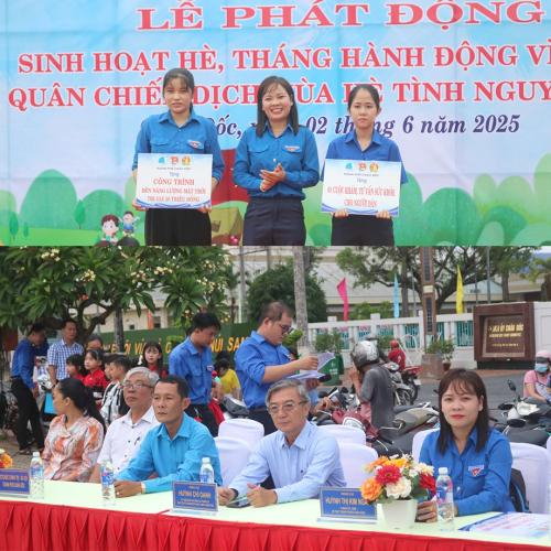 Thành Phố Châu Đốc Phát Động Sinh Hoạt Hè Năm 2025