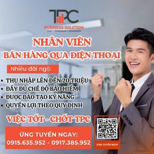 Tuyển Dụng Nhân Viên Bán Hàng Qua Điện Thoại