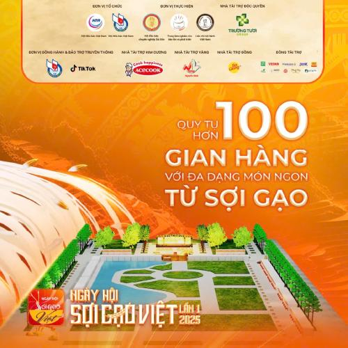 Sa Giang Tham Gia Ngày Hội Sợi Gạo Việt Nam 2025 Với 2 Gian Hàng Ẩm Thực Ấn Tượng
