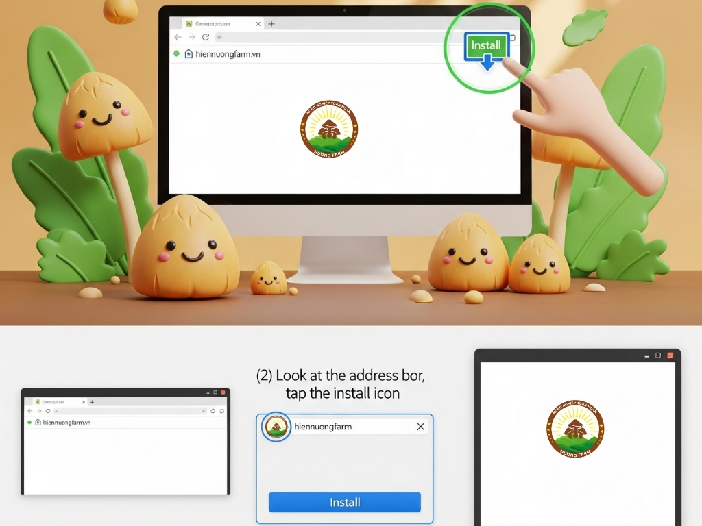 3. Trên máy tính Windows (Chrome hoặc Edge):