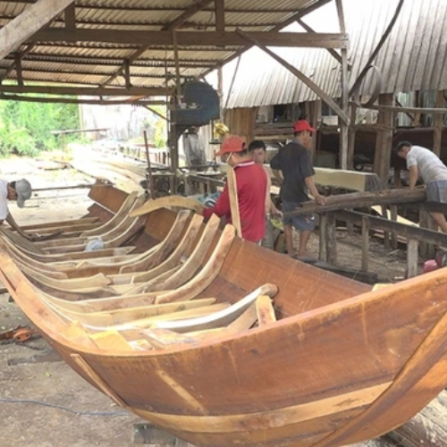 Làng Nghề Đóng Ghe Xuồng Rạch Bà Đài, Lai Vung