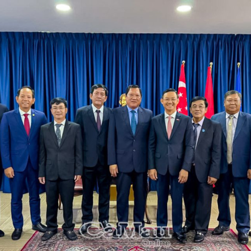 Cà Mau Tăng Cường Xúc Tiến Đầu Tư Và Thương Mại Với Singapore