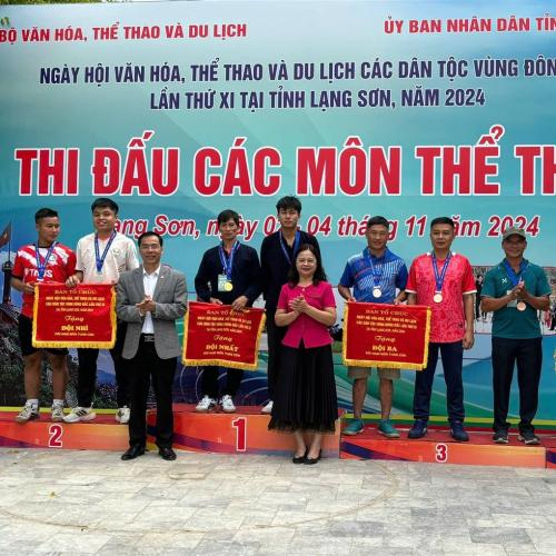 Cao Bằng Đạt 02 Huy Chương Vàng Tại Hội Thi Các Môn Thể Thao Dân Tộc
