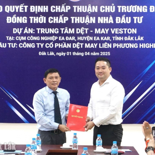 Đắk Lắk Thu Hút Gần 1.000 Tỷ Đồng Vốn Đầu Tư