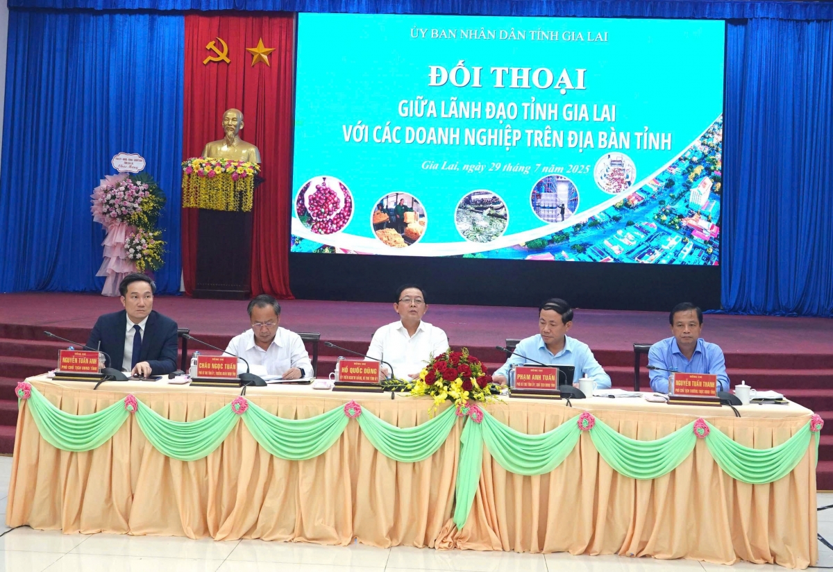 Gia Lai tăng trưởng 7,49% GRDP, cam kết tháo gỡ vướng mắc và hỗ trợ doanh nghiệp phát triển bền vững