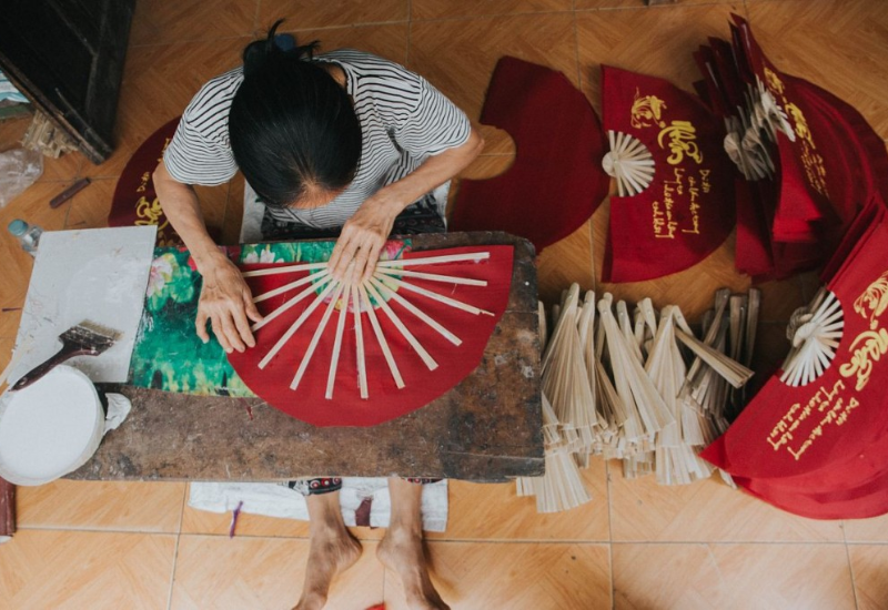 Nguồn gốc của Làng quạt Chàng Sơn