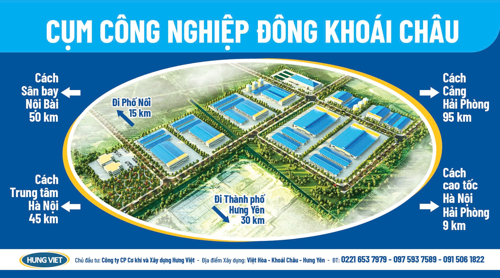 Chú trọng không gian phát triển cụm công nghiệp