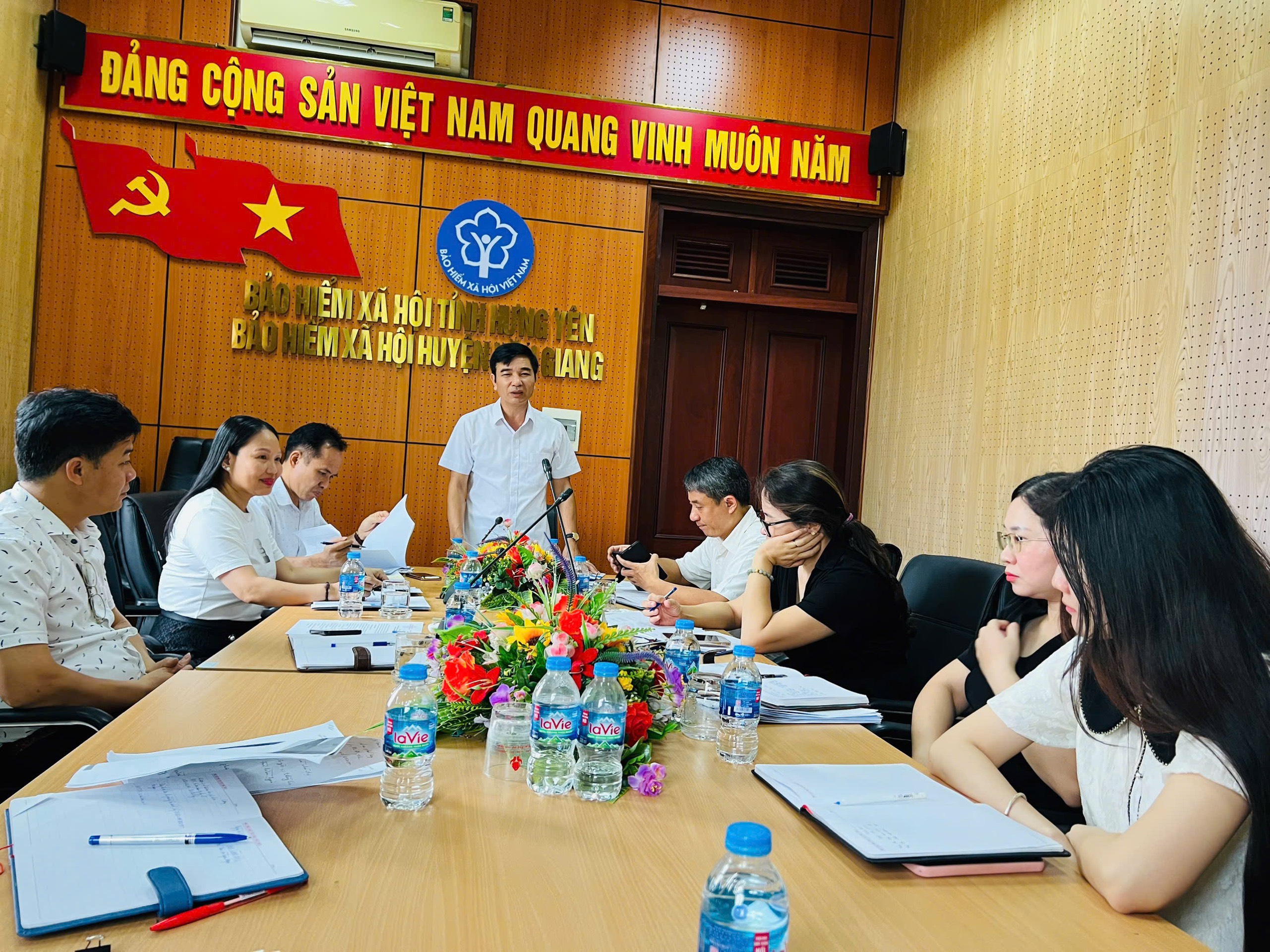 BHXH cơ sở Văn Giang đạt 100,7% kế hoạch tham gia BHXH, BHYT, BHTN trong 7 tháng đầu năm 2025