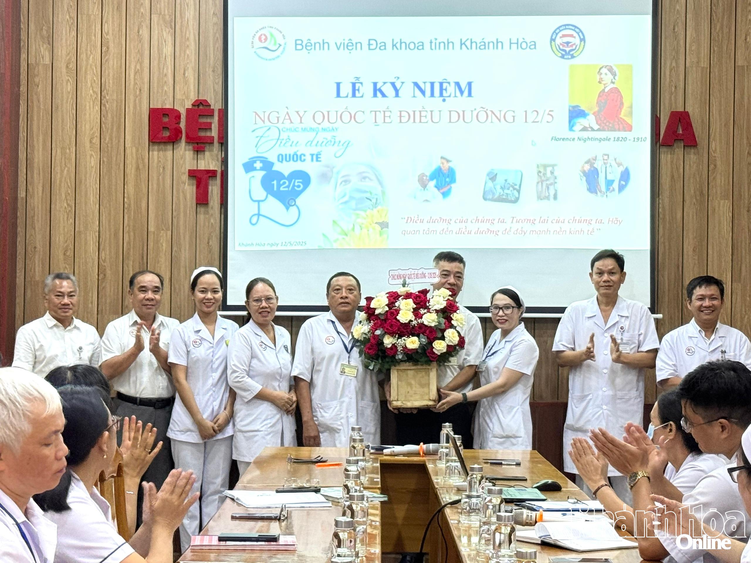 Bệnh viện Đa khoa Khánh Hòa kỷ niệm Ngày Quốc tế Điều dưỡng và tôn vinh đội ngũ y tế