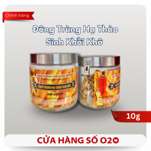 Đông Trùng Hạ Thảo Sinh Khối Khô 10g