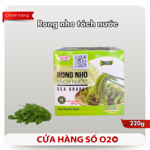 Rong Nho Tách Nước Hộp 220g