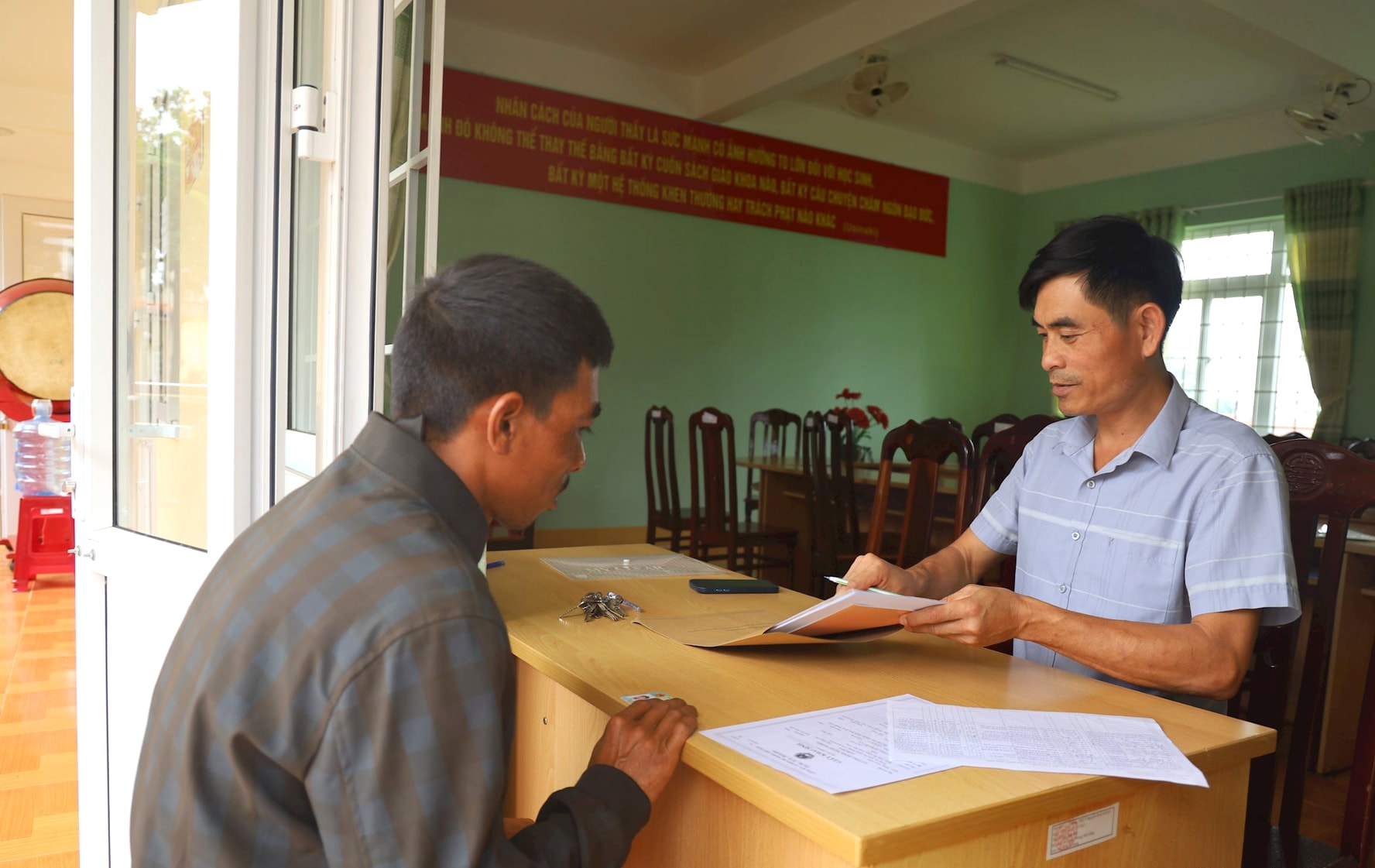 Tuyển sinh diễn ra đúng kế hoạch