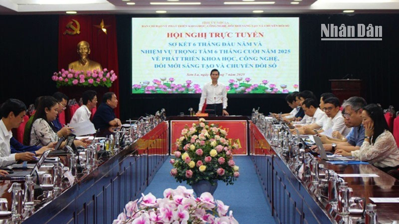 Sơn La quyết liệt triển khai nghị quyết về khoa học, công nghệ, đổi mới sáng tạo và chuyển đổi số