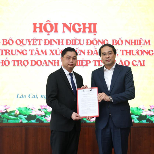 Lào Cai: Bổ Nhiệm Giám Đốc Trung Tâm Xúc Tiến Đầu Tư, Thương Mại Và Hỗ Trợ Doanh Nghiệp Tỉnh