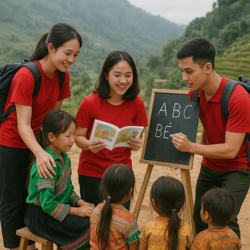 Hành Trình Đem Con Chữ Đến Các Em Nhỏ Vùng Cao