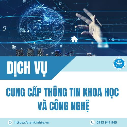 Dịch Vụ Cung Cấp Thông Tin Khoa Học Và Công Nghệ