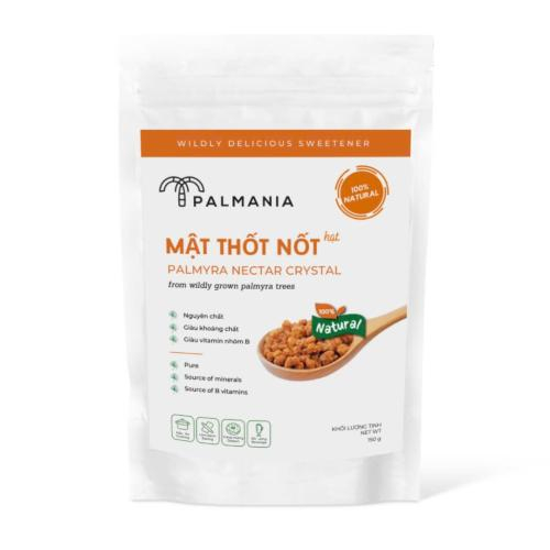 Mật Thốt Nốt Hạt Palmania 150g - Palmyra Nectar Crystal