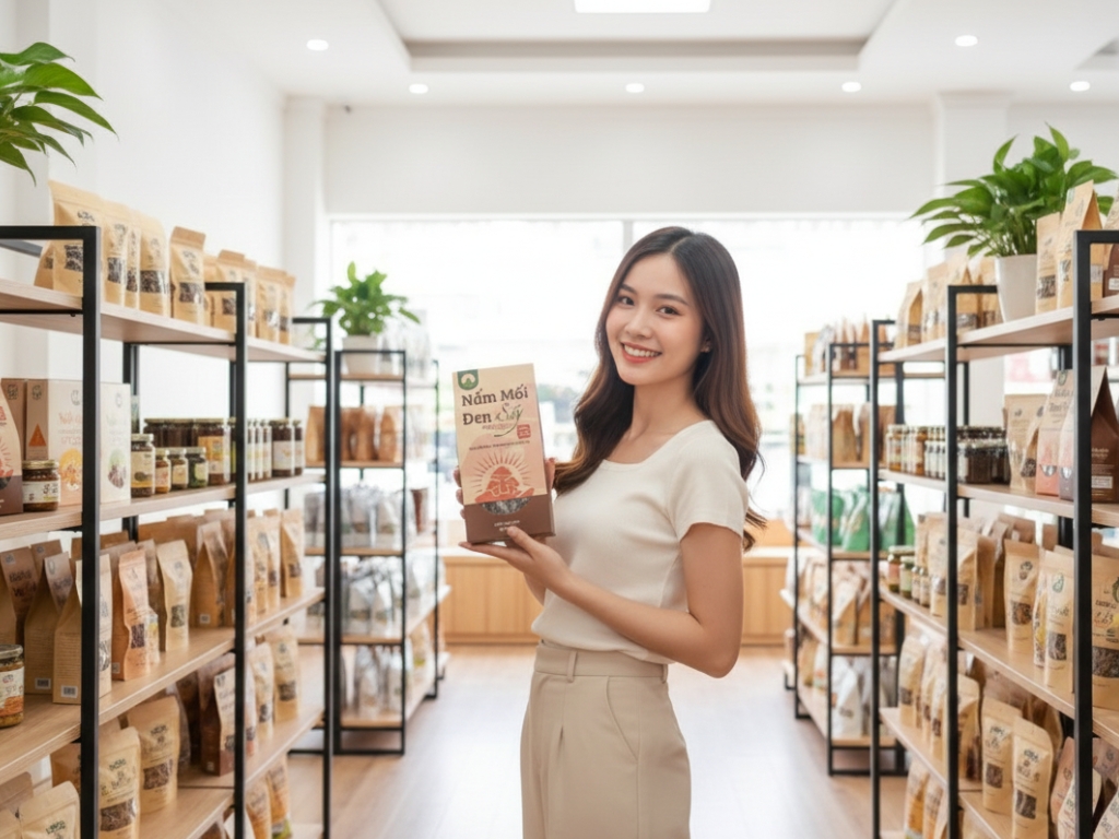 Vì sao chọn Nấm Mối Đen Hiền Nương Farm?