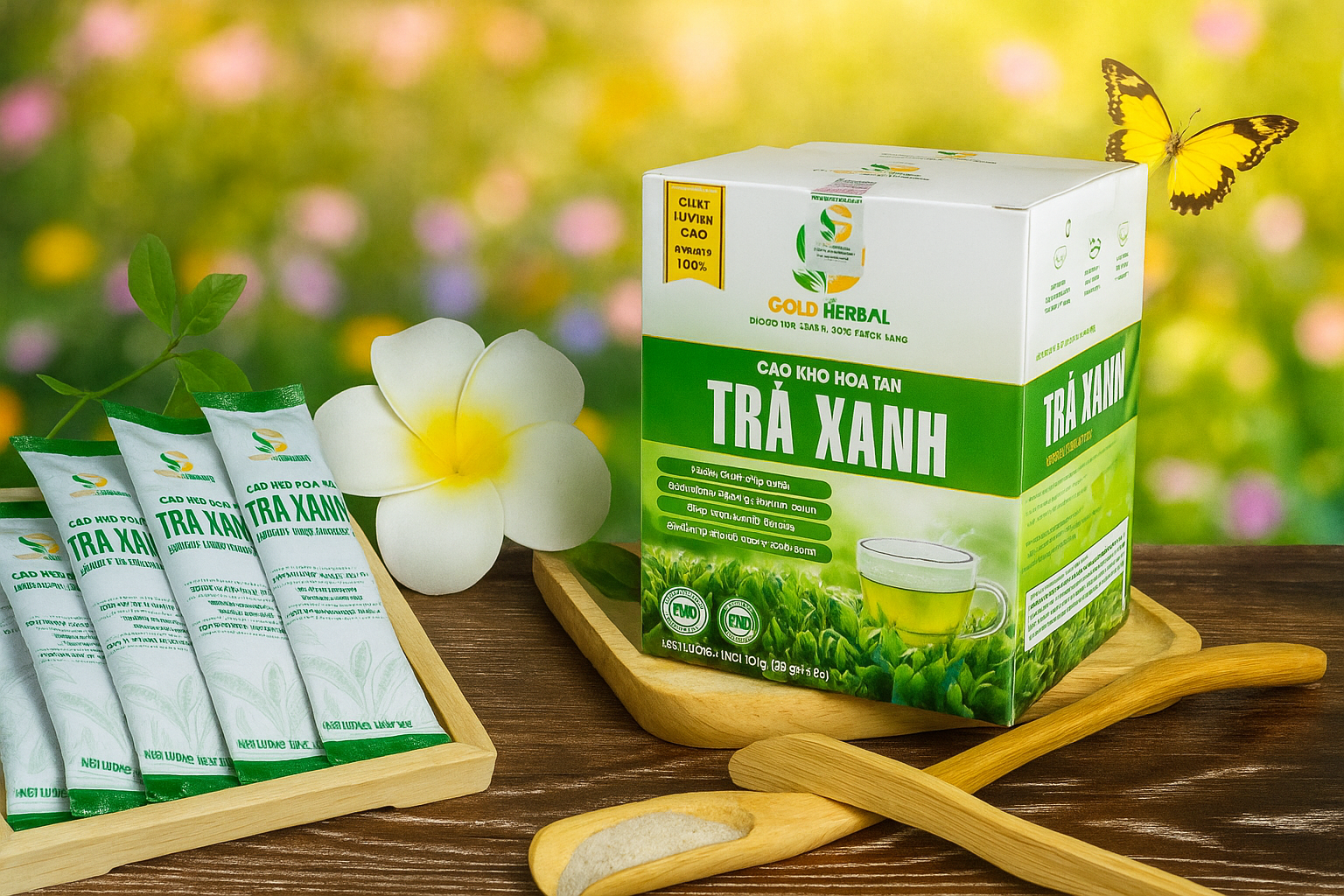 Cao trà xanh hòa tan là gì?