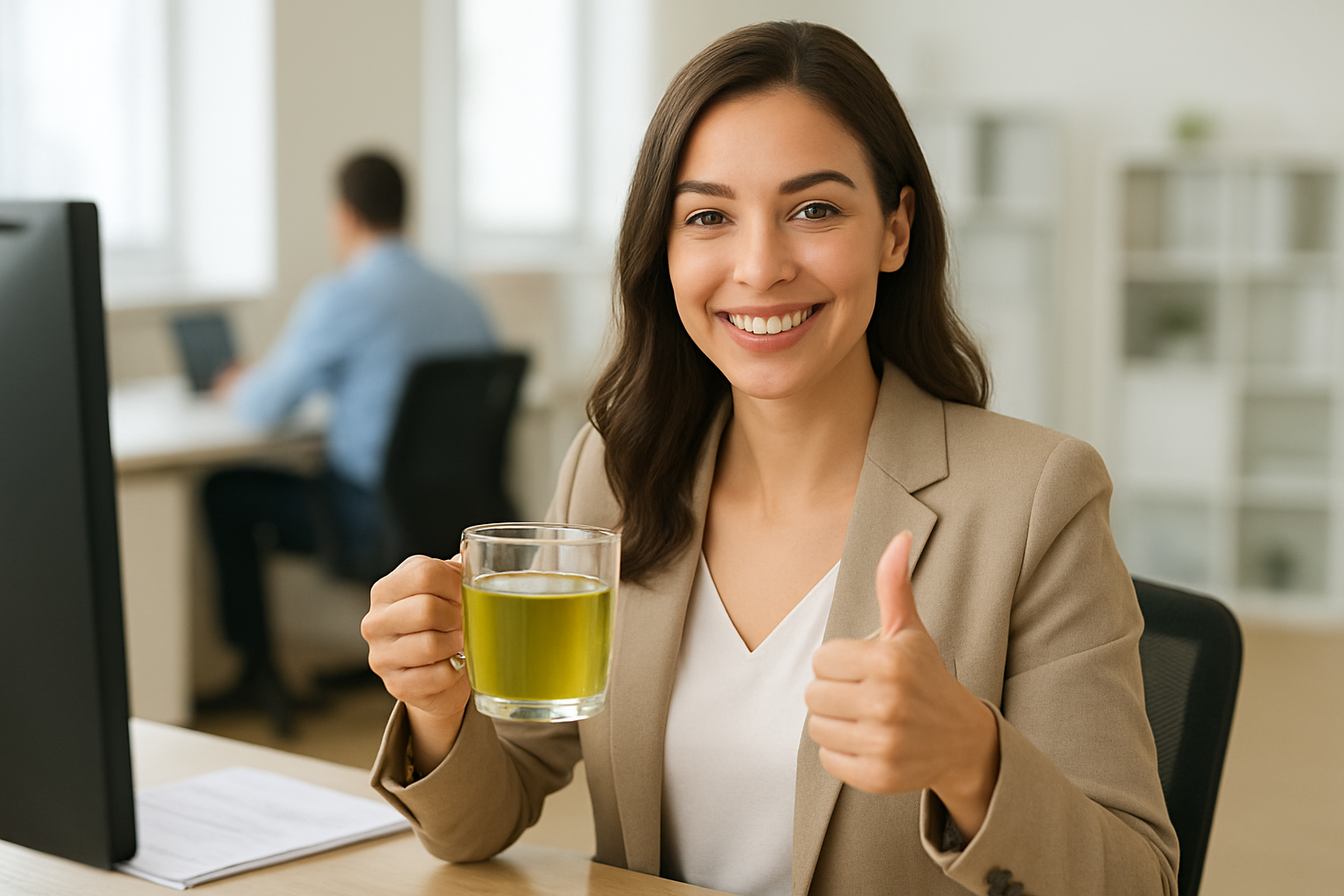 Cao trà xanh hòa tan có giúp trẻ hóa làn da?