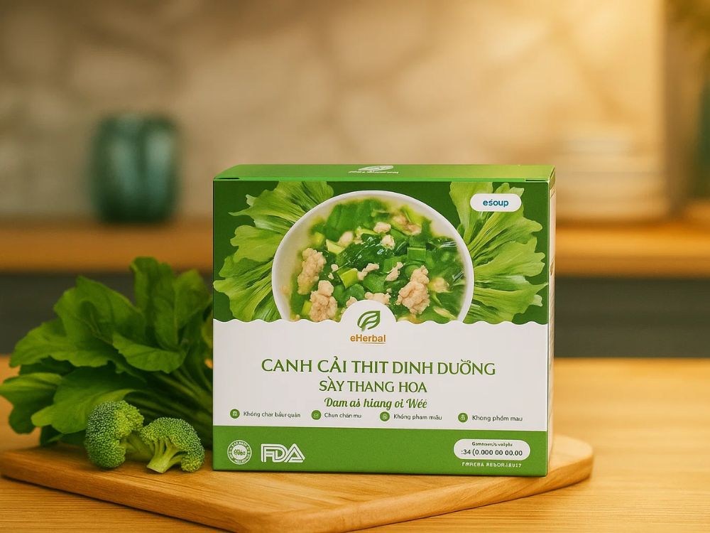 3. Từ rau cải tươi – đến chén canh dinh dưỡng