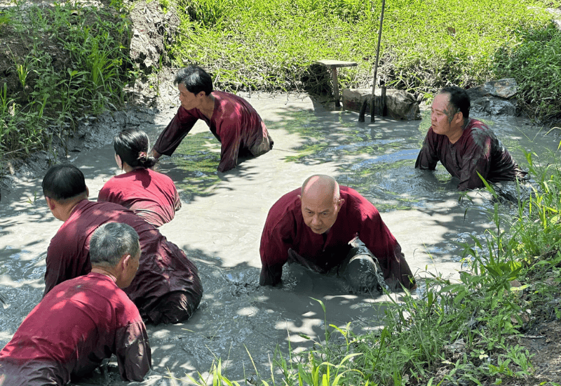 Tát mương bắt cá